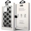 Чохол Karl Lagerfeld Liquid Glitter Monogram для iPhone 14 | 13 Black (KLHCP14SLMNMK)