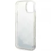 Чохол Karl Lagerfeld Liquid Glitter Monogram для iPhone 14 | 13 Silver (KLHCP14SLMNMS)