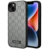 Чохол Karl Lagerfeld Saffiano Mono Metal Logo для iPhone 14 | 13 Gray (KLHCP14SSAKLHPG)