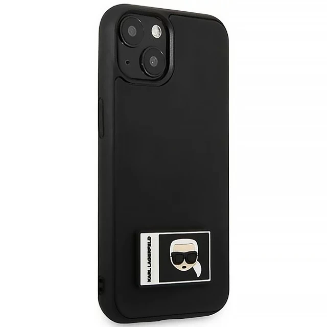 Чохол Karl Lagerfeld Iсonik Patch для iPhone 13 mini Black (KLHCP13S3DKPK)