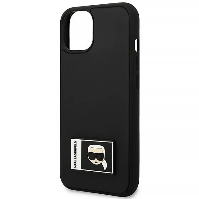 Чохол Karl Lagerfeld Iсonik Patch для iPhone 13 mini Black (KLHCP13S3DKPK)
