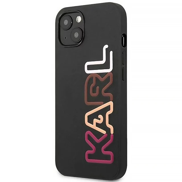 Чохол Karl Lagerfeld Multipink Brand для iPhone 13 mini Black (KLHCP13SPCOBK)