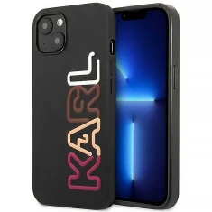 Чохол Karl Lagerfeld Multipink Brand для iPhone 13 mini Black (KLHCP13SPCOBK)