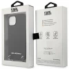 Чохол Karl Lagerfeld Leather Textured and Chain для iPhone 13 mini Black (KLHCP13SPMK)