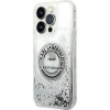 Чохол Karl Lagerfeld Liquid Glitter RSG для iPhone 14 Pro Max Silver (KLHCP14XLCRSGRS)