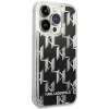 Чохол Karl Lagerfeld Liquid Glitter Monogram для iPhone 14 Pro Max Black (KLHCP14XLMNMK)