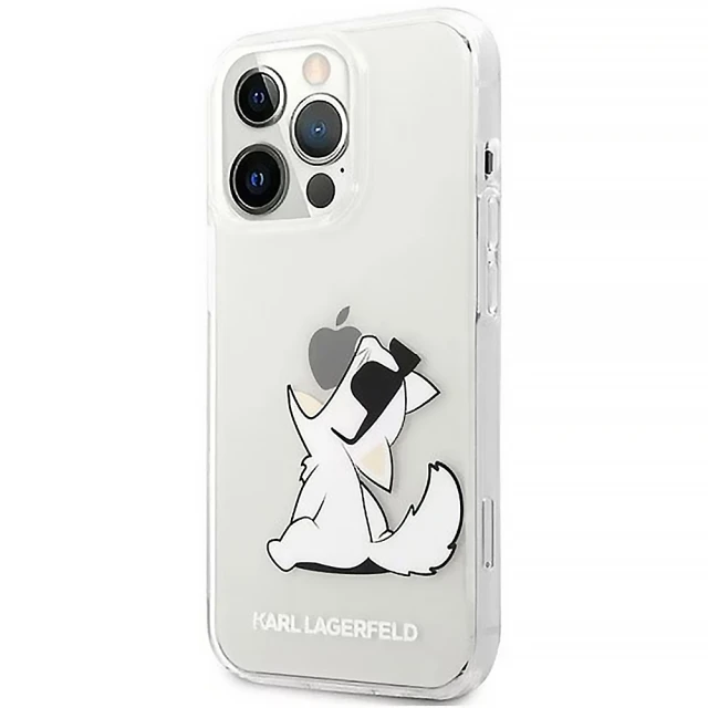 Чохол Karl Lagerfeld Choupette Fun для iPhone 14 Pro Transparent (KLHCP14LCFNRC)