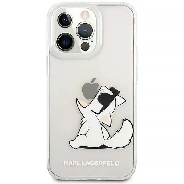 Чохол Karl Lagerfeld Choupette Fun для iPhone 14 Pro Transparent (KLHCP14LCFNRC)