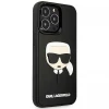 Чохол Karl Lagerfeld 3D Rubber Karl's Head для iPhone 14 Pro Black (KLHCP14LKH3DBK)