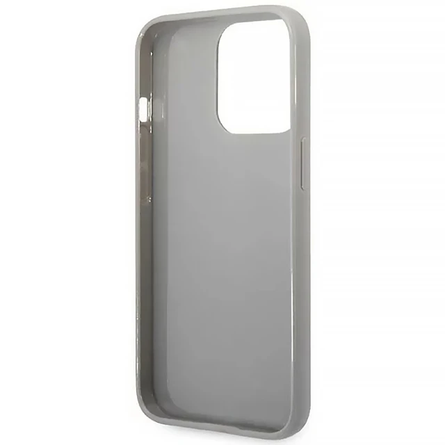 Чехол Karl Lagerfeld Monogram Iridescent для iPhone 14 Pro Silver (KLHCP14LLGMMSV3)