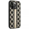 Чохол Karl Lagerfeld Monogram Stripe для iPhone 14 Pro Brown (KLHCP14LPGKLSKW)