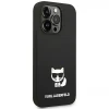 Чохол Karl Lagerfeld Silicone Choupette Body для iPhone 14 Pro Black (KLHCP14LSLCTBK)