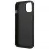 Чохол Karl Lagerfeld Saffiano Plaque для iPhone 13 mini Silver (KLHCP13SSFMP2DG)