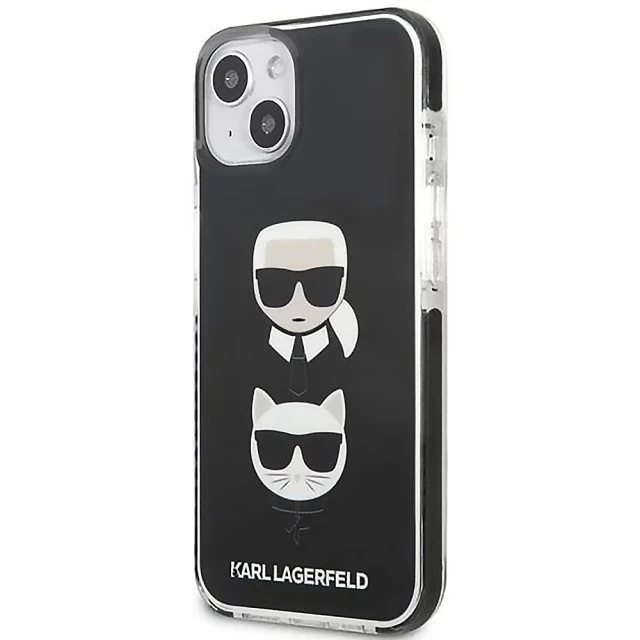 Чохол Karl Lagerfeld Choupette Head для iPhone 13 mini Black (KLHCP13STPE2TK)