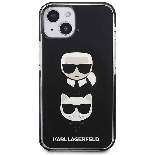 Чохол Karl Lagerfeld Choupette Head для iPhone 13 mini Black (KLHCP13STPE2TK)