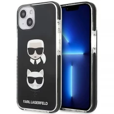 Чехол Karl Lagerfeld Choupette Head для iPhone 13 mini Black (KLHCP13STPE2TK)