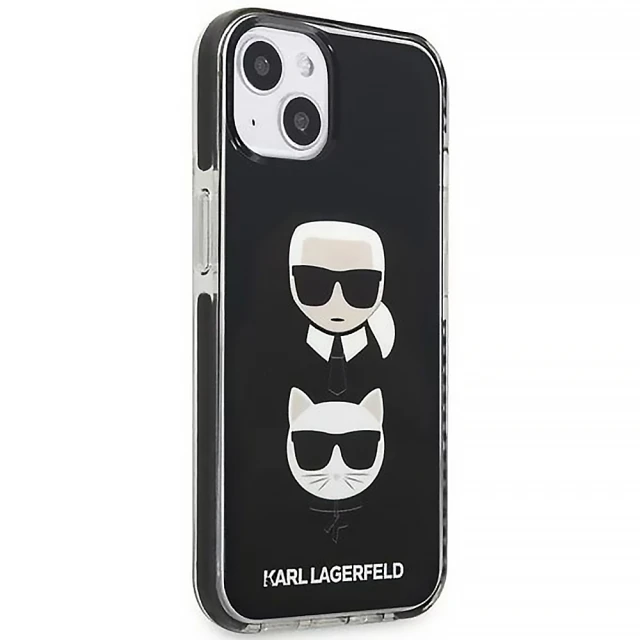 Чохол Karl Lagerfeld Choupette Head для iPhone 13 mini Black (KLHCP13STPE2TK)
