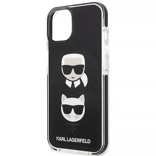 Чохол Karl Lagerfeld Choupette Head для iPhone 13 mini Black (KLHCP13STPE2TK)