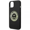 Чохол Karl Lagerfeld Silicone RSG для iPhone 14 Plus Black (KLHCP14MSRSGRCK)