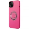 Чохол Karl Lagerfeld Silicone RSG для iPhone 14 | 13 Pink (KLHCP14SSRSGRCF)