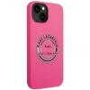 Чохол Karl Lagerfeld Silicone RSG для iPhone 14 | 13 Pink (KLHCP14SSRSGRCF)