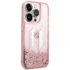 Чохол Karl Lagerfeld Liquid Glitter Big для iPhone 14 Pro Max Pink (KLHCP14XLBKLCP)