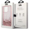 Чохол Karl Lagerfeld Liquid Glitter Big для iPhone 14 Pro Max Pink (KLHCP14XLBKLCP)