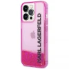 Чохол Karl Lagerfeld Liquid Glitter Elong для iPhone 14 Pro Max Pink (KLHCP14XLCKVF)