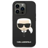 Чохол Karl Lagerfeld Karl's Head для iPhone 14 Pro Max Black (KLHCP14XSLKHBK)