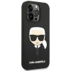 Чохол Karl Lagerfeld Karl's Head для iPhone 14 Pro Max Black (KLHCP14XSLKHBK)