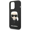 Чохол Karl Lagerfeld Karl's Head для iPhone 14 Pro Max Black (KLHCP14XSLKHBK)