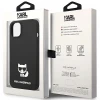 Чохол Karl Lagerfeld Silicone Choupette Body для iPhone 14 | 13 Black (KLHCP14SSLCTBK)