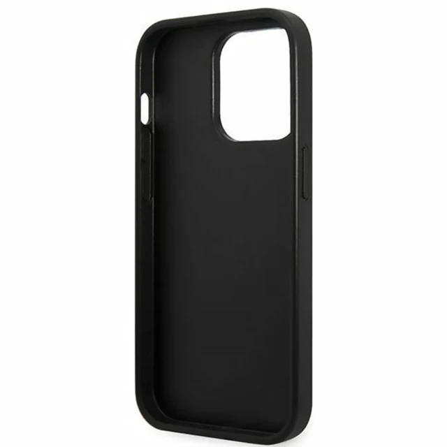 Чехол Karl Lagerfeld Glitter Plaque Logo для iPhone 14 Pro Max Black (KLHCP14XG2ELK)