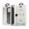 Чехол Karl Lagerfeld Glitter Plaque Logo для iPhone 14 Pro Max Black (KLHCP14XG2ELK)