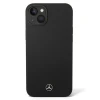 Чохол Mercedes для iPhone 14 Plus Silicone Line Black with MagSafe (MEHMP14MSILBK)