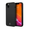 Чехол Mercedes для iPhone 14 | 13 Silicone Line Black with MagSafe (MEHMP14SSILBK)