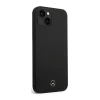 Чехол Mercedes для iPhone 14 | 13 Silicone Line Black with MagSafe (MEHMP14SSILBK)