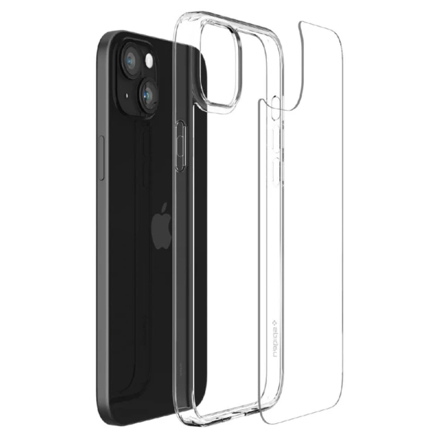 Чохол Spigen AirSkin Hybrid для iPhone 15 Plus Crystal Clear (ACS06645)