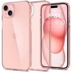 Чохол Spigen Crystal Flex для iPhone 15 Plus Rose Crystal (8809896747677)