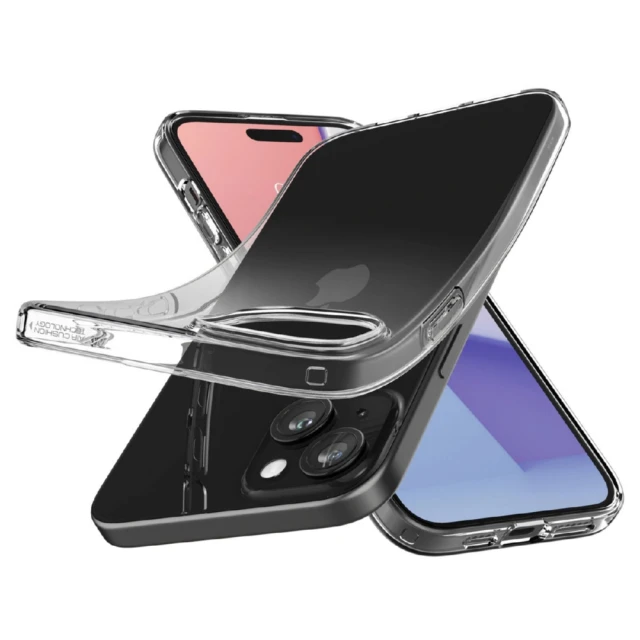 Чохол Spigen Crystal Flex для iPhone 15 Plus Crystal Clear (ACS06456)