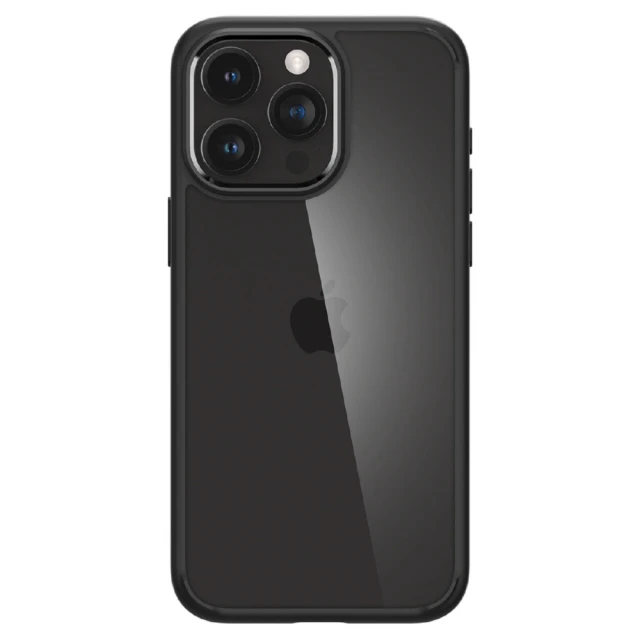 Чохол Spigen Crystal Hybrid для iPhone 15 Pro Matte Black (8809896747837)