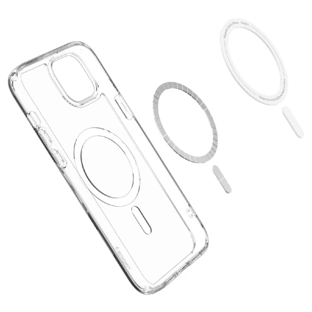 Чохол Spigen Crystal Hybrid для iPhone 15 Pro Max Frost Clear with MagSafe (8809896747721)