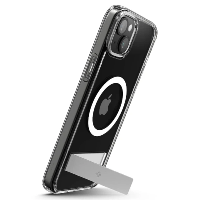 Чохол Spigen Ultra Hybrid S для iPhone 15 Plus Crystal Clear with MagSafe (8809896750042)