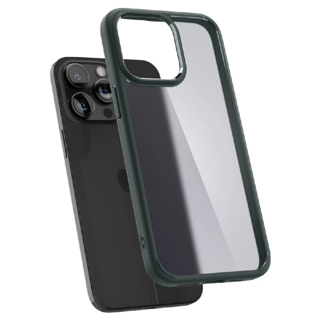 Чохол Spigen Ultra Hybrid для iPhone 15 Pro Frost Green (8809896750417)