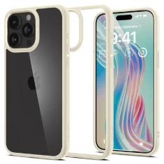 Чохол Spigen Crystal Hybrid для iPhone 15 Pro Max Sand Beige (8809896747578)