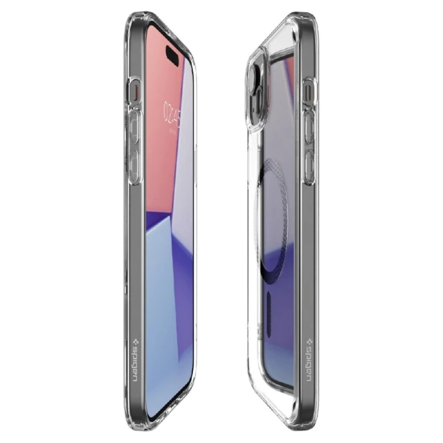 Чохол Spigen Ultra Hybrid для iPhone 15 Plus Carbon Fiber with MagSafe (8809896750028)