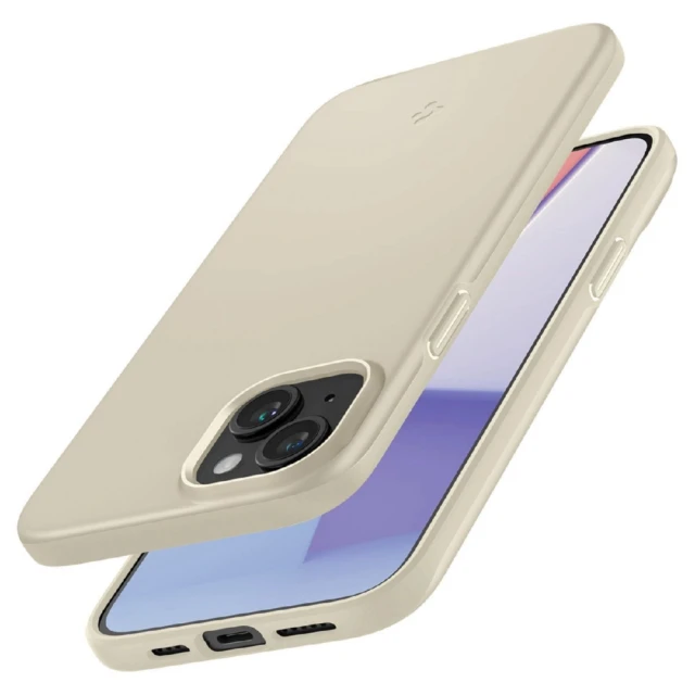 Чохол Spigen Thin Fit для iPhone 15 Plus Sand Beige (8809896749817)