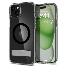 Чохол Spigen Ultra Hybrid S для iPhone 15 Plus Black with MagSafe (8809896750059)
