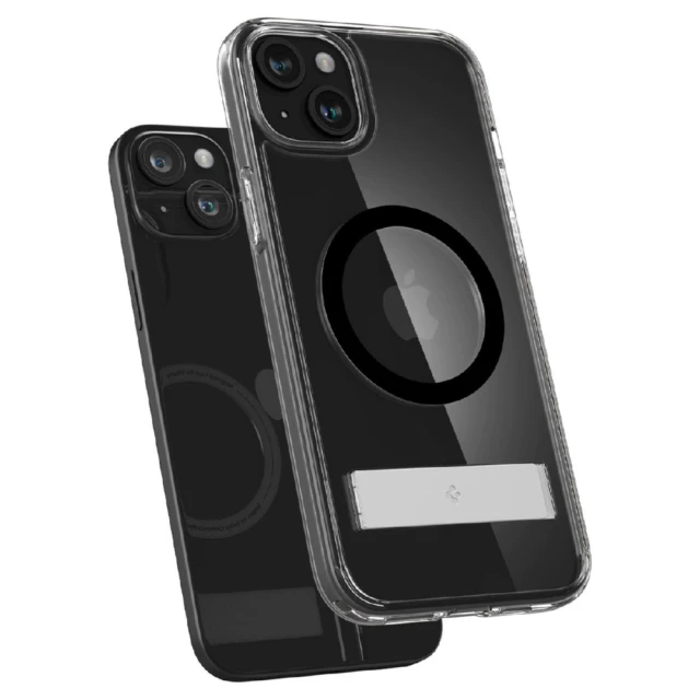 Чехол Spigen Ultra Hybrid S для iPhone 15 Black with MagSafe (8809896751292)