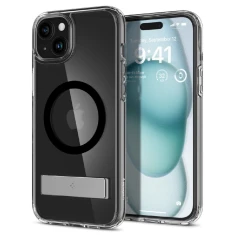 Чохол Spigen Ultra Hybrid S для iPhone 15 Black with MagSafe (8809896751292)